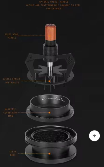 Distribuidor café wdt Muvna 58mm