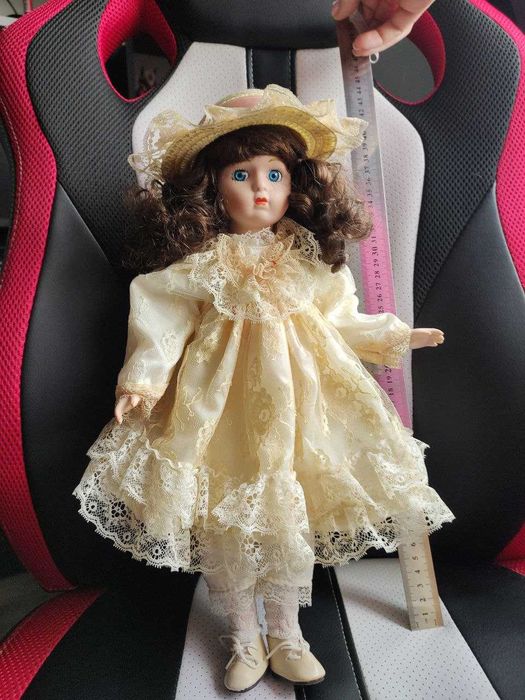 Вінтажна фарфорова лялька (нова) Heritage mint Ltd 1988-1989, 16"