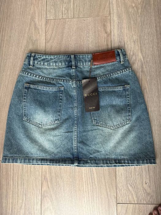 Spódnica jeansowa Gucci