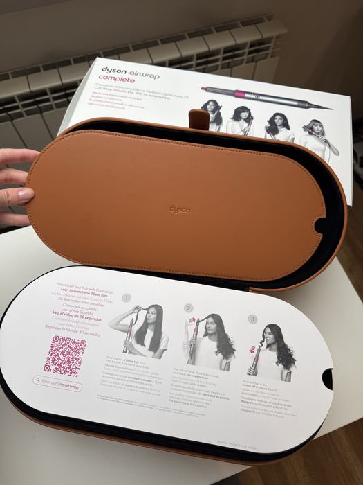 Dyson airwrap nikiel fuksja