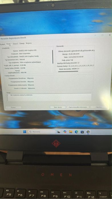 Laptop HP Omen gamingowy