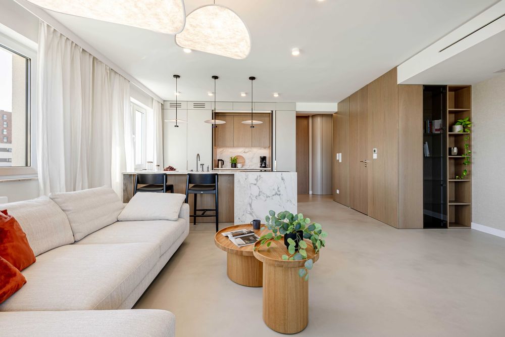 Apartament 91 m² | Port Popowice | widok na Odrę i Most Milenijny | 3 pokoje + salon | 2 balkony