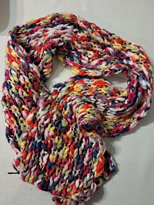 Szalik wełniany damski