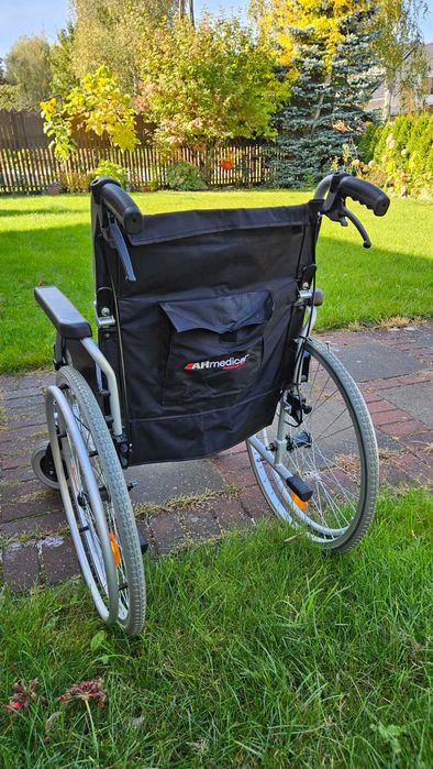 Wózek inwalidzki AR Medical – używany, bez poduszki