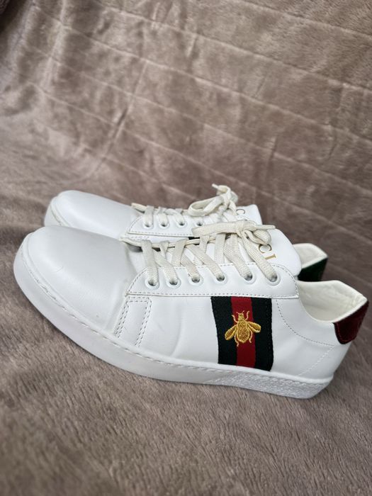 Шкіряні кросівки gucci ace