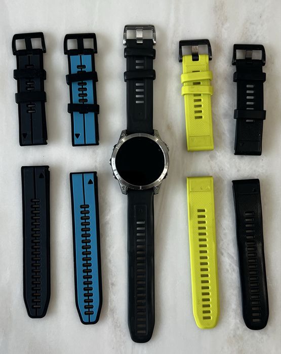 Garmin Fenix 7 Standard Edition + 4 braceletes