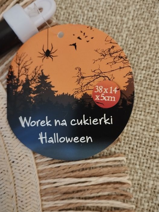 Worek na cukierki Halloween Nowy