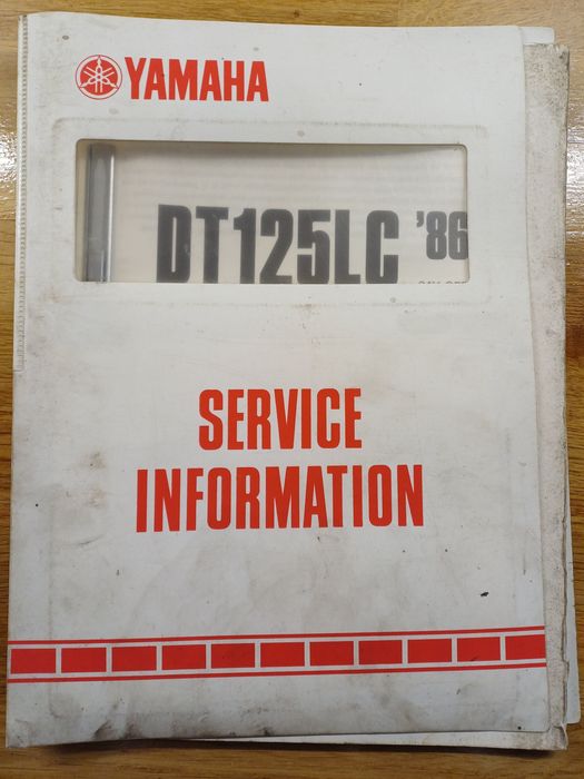 Yamaha DT125LC Manual de Manutenção