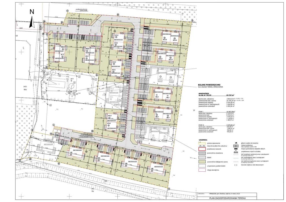 Działka inwestycyjna 19737 m² z projektem i pozwoleniem na budowę 44 lokali – Manieczki gm Brodnica - Widok 4