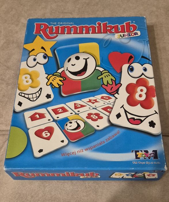 Rummikub junior kultowa gra dla dzieci