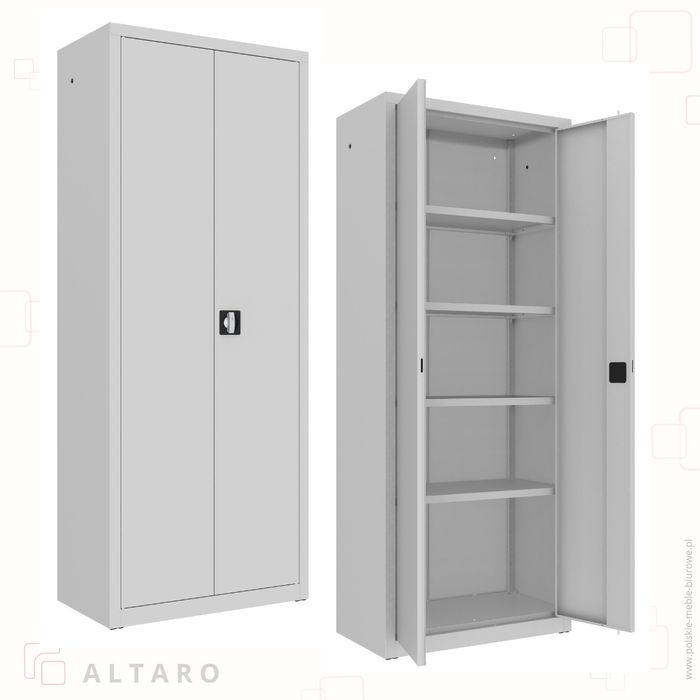 Szafa WARSZTATOWA metalowa , do magazynu, na produkcję, do garażu