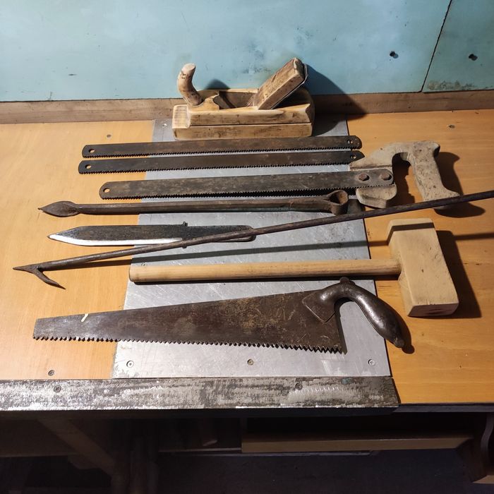 Пилка по дереву, Рапідова (полотна) Рубанок  Коловорот Молоток Ключка
