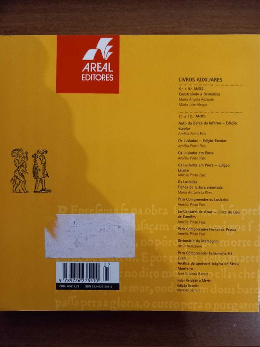 Livro "Auto da Barca do Inferno" - Edição escolar - Areal Editores