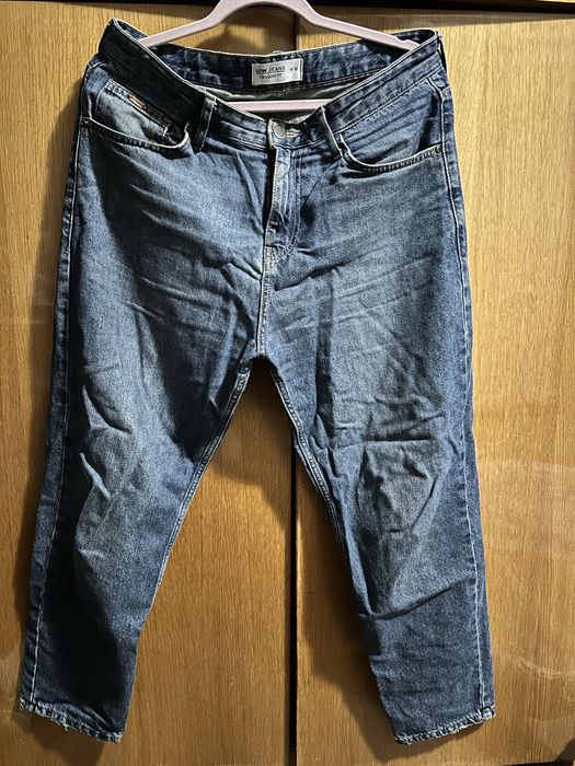 Синие мужские джинсы