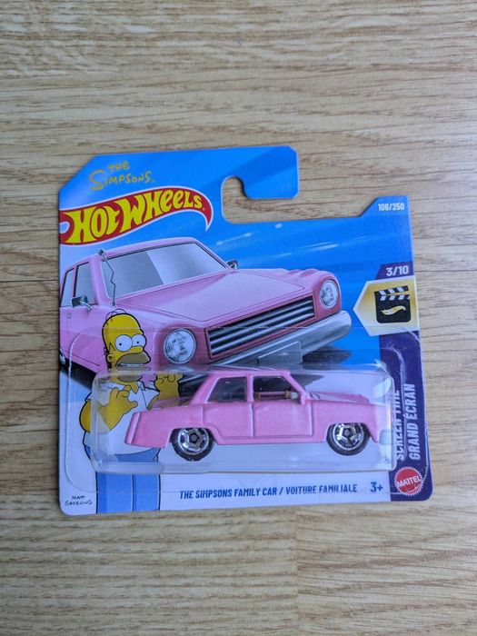 Hot Wheels The Simpsons Family Car