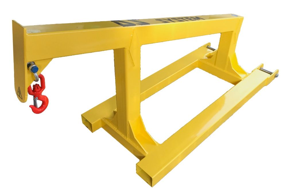 Żuraw do wózka, widłowego przedłużka wideł dźwig - 3,5t - DS System