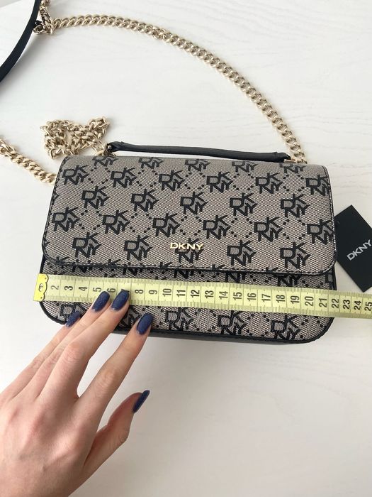 DKNY Sina Flap Shoulder Bag Жіноча шкіряна сумочка дкну женская сумка