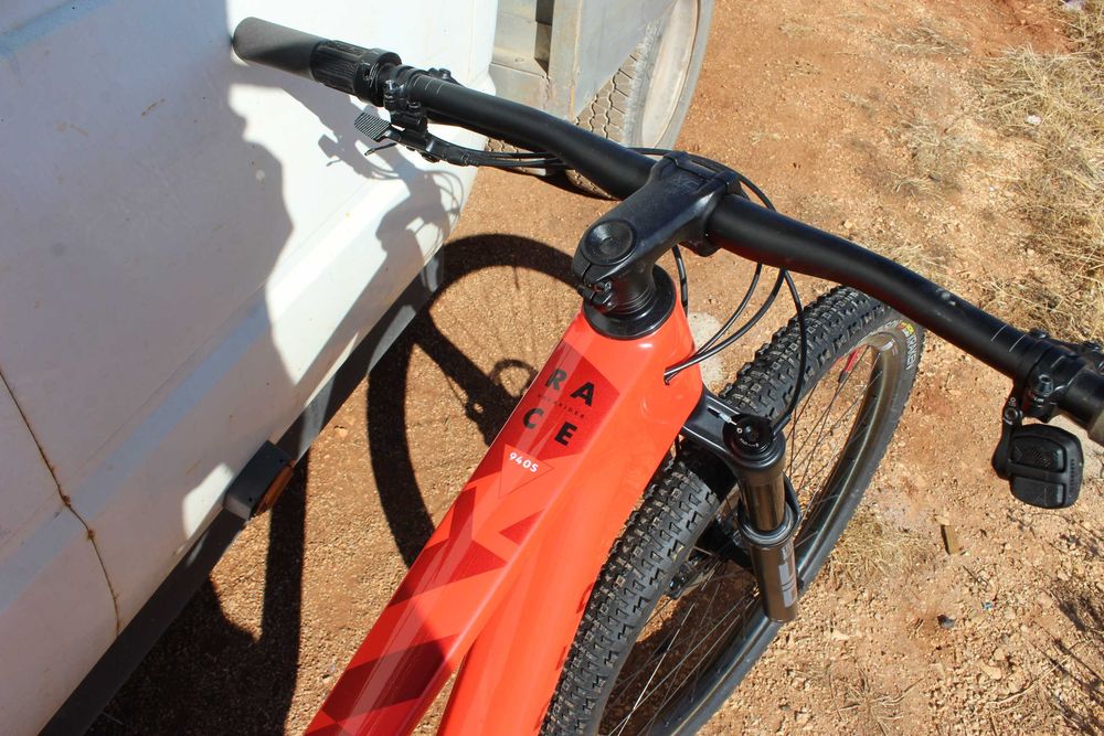 ROCKRIDER Bicicleta BTT Suspensão Integral XC 29" RACE 940 S COMP Vermelho/ Mountain bike Decathlon