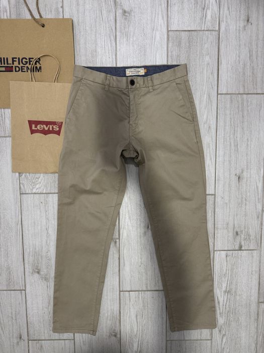 Чоловічі стильні брюки чінос NEXT dutti levis 32 р