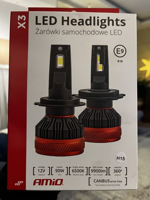 Żarówki LED H15 Amio