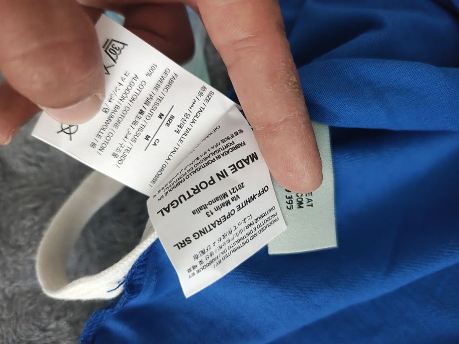 T shirt off white rozmiar S
