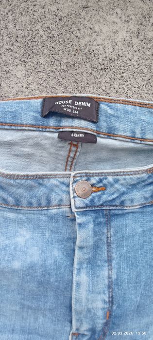 Джинсові штани стрейчеві