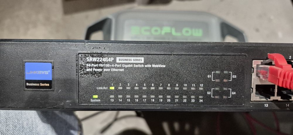 Комутатор Linksys SRW224G4P