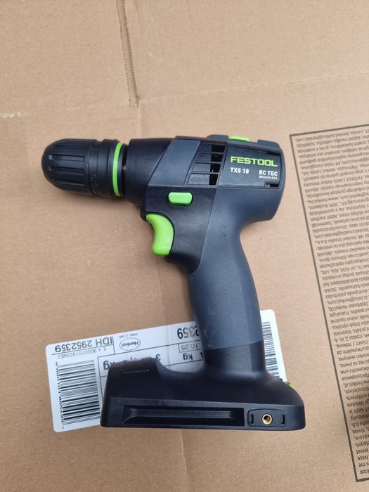 Nowa wkrętarka Festool txs18
