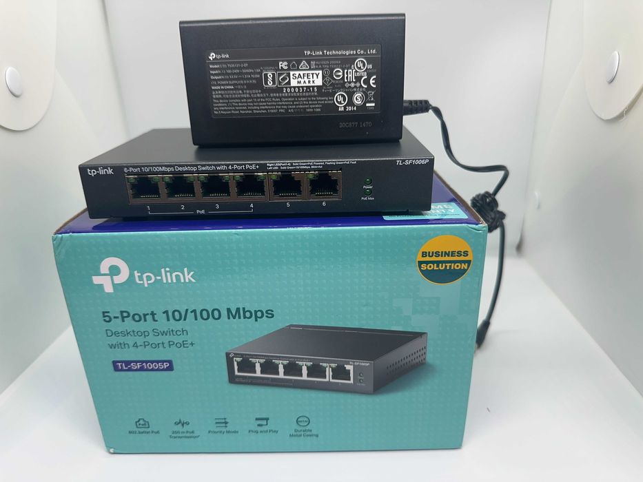TP-Link TL-SF1006P - Switch 6P