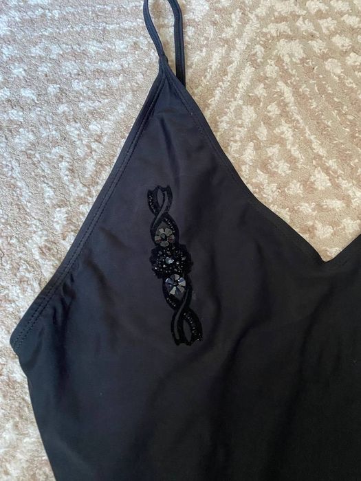 Купальник сдельный черный большой размер Nastya Gal