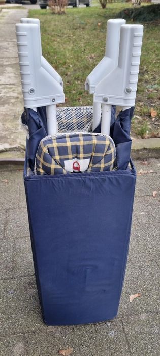 DUŻE SOLIDNE łóżeczko turystyczne włoskie