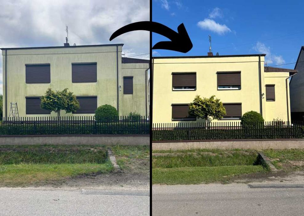 Czyszczenie tapicerki, kostki brukowej i elewacji