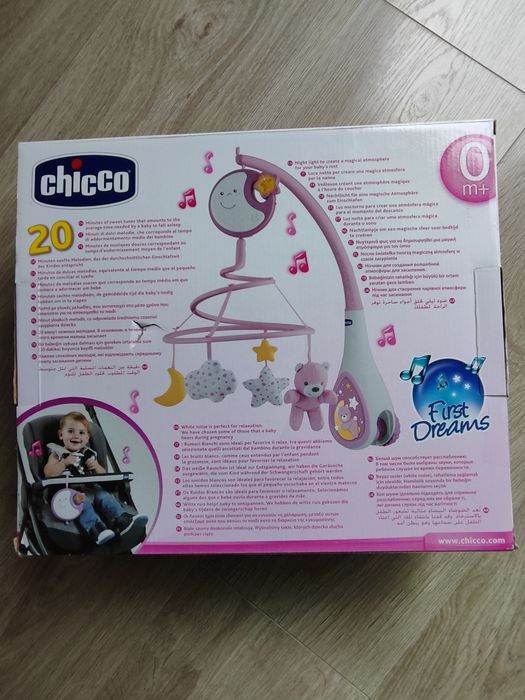 Karuzela do łóżeczka Chicco – bardzo dobry stan
