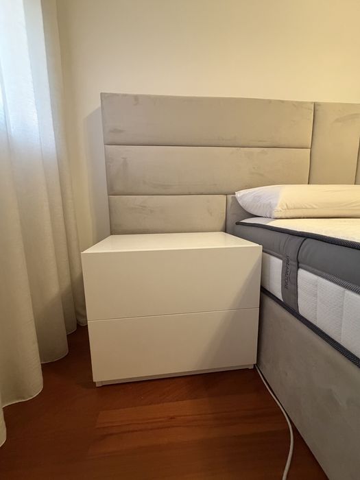 Vendo Cama + Mesinhas + Colchao Jysk =800€