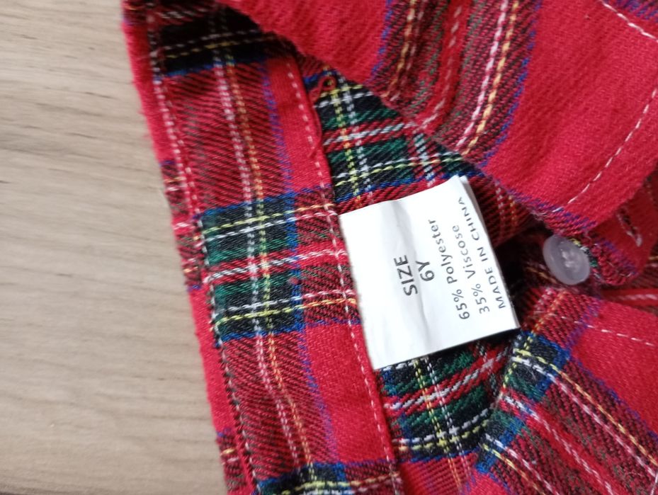 Komplet świąteczny dla chłopca elegancki 116 koszula szelki spodnie