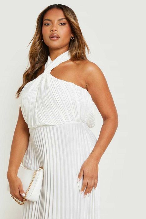 Sukienka Ślubna plisowana