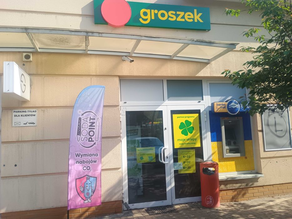 SODA POINT, Żeglugi Wiślanej 12/lok. U3-U4 Wymiana nabojów CO2