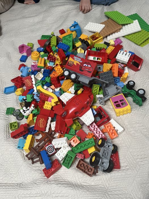 Bardzo duzy zestaw lego duplo