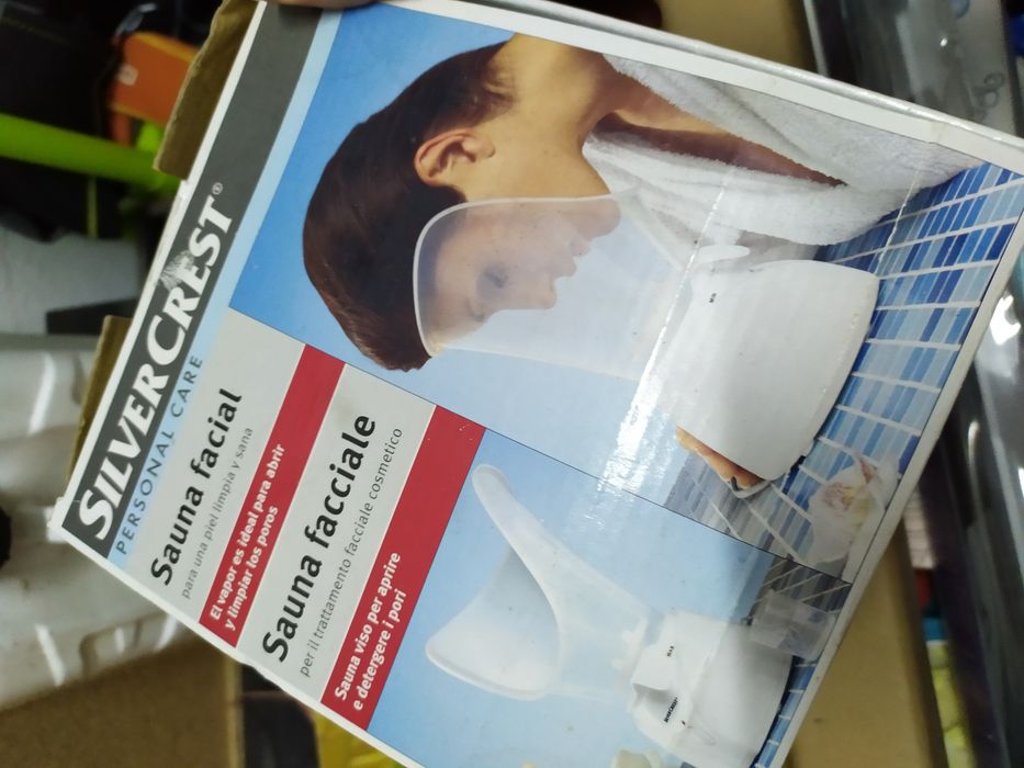 Sauna para rosto estética