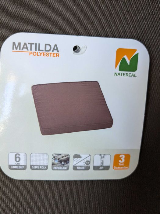 Almofada decorativa NOVA, castanho