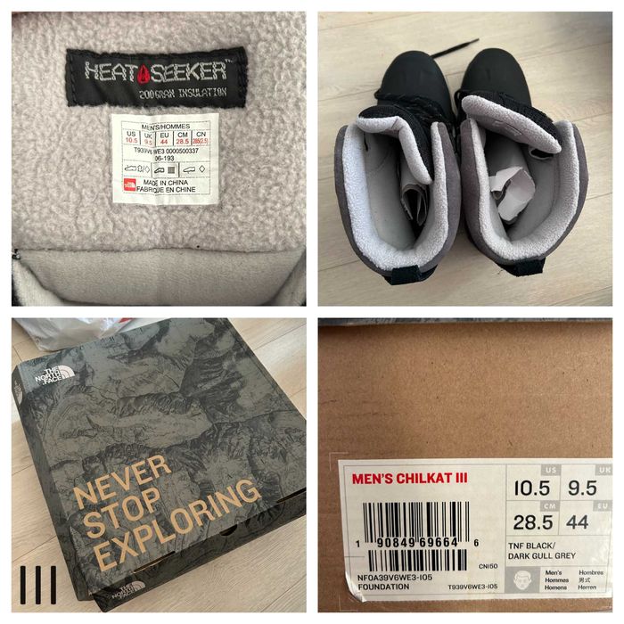 The North Face Chilkat III V Lace Waterproof Boots