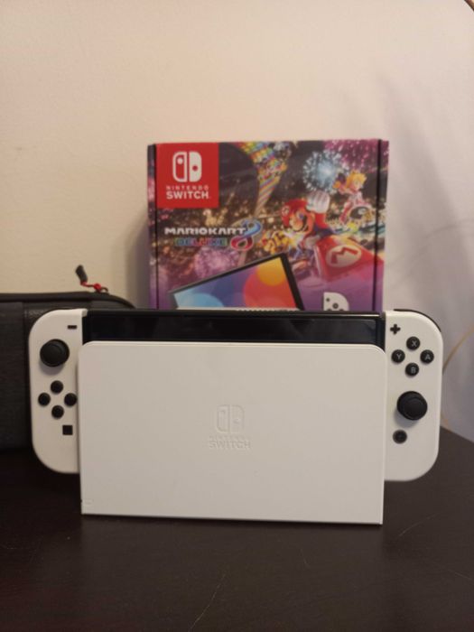 Nintendo switch oled/mala/jogo fisico Super Mario Jamboree