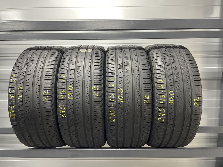 Шини все сезоні 275/45r21 Pirelli. Ціна 2500грн/шт.