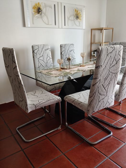 Mesa Jantar Vidro