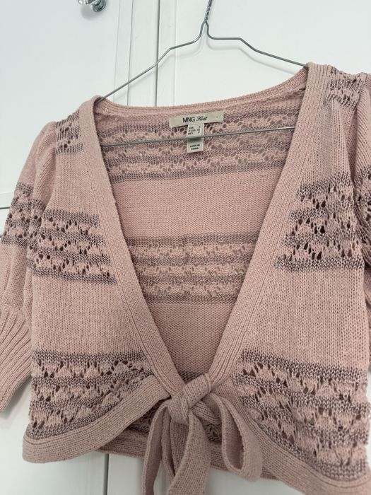 Bolero rosa Mango