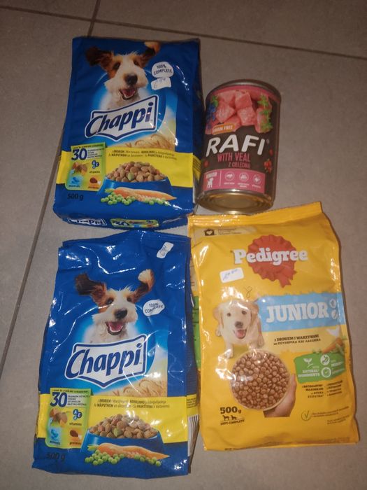 Karma dla psa chappi rafi