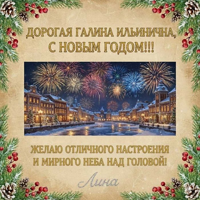 Именные поздравительные открытки