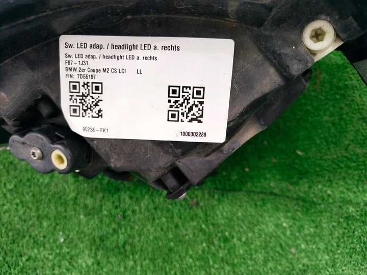 BMW 2 F22 F23 Фара Фари передні ліва права Adaptive Led USA EU
