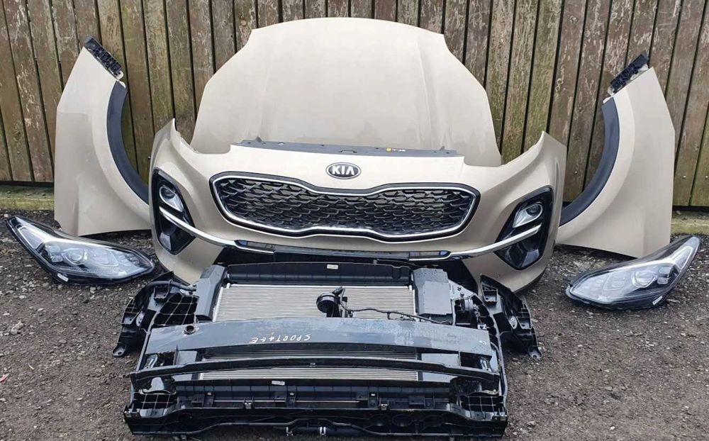 Комплект Капот крыло фара дверь крышка бампер зеркало фонар Sportage 4