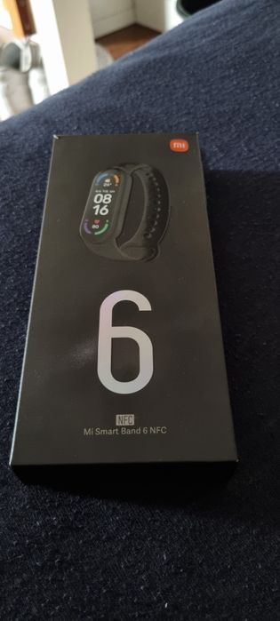 Xiaomi Mi Smart Band 6 NFC. W IDEALNYM STANIE, JAK NOWY!!!